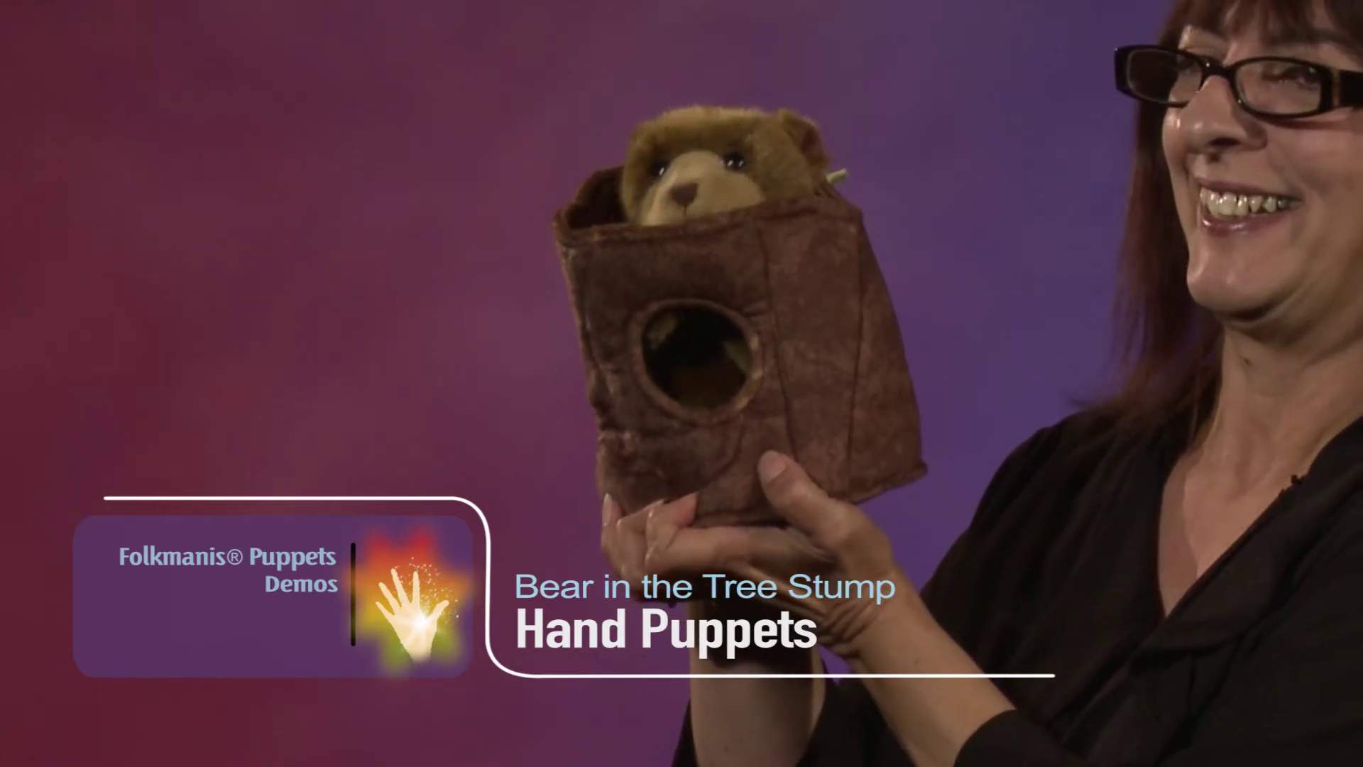 Video 1: Folkmanis Bear in Tree Stump Hand Puppet