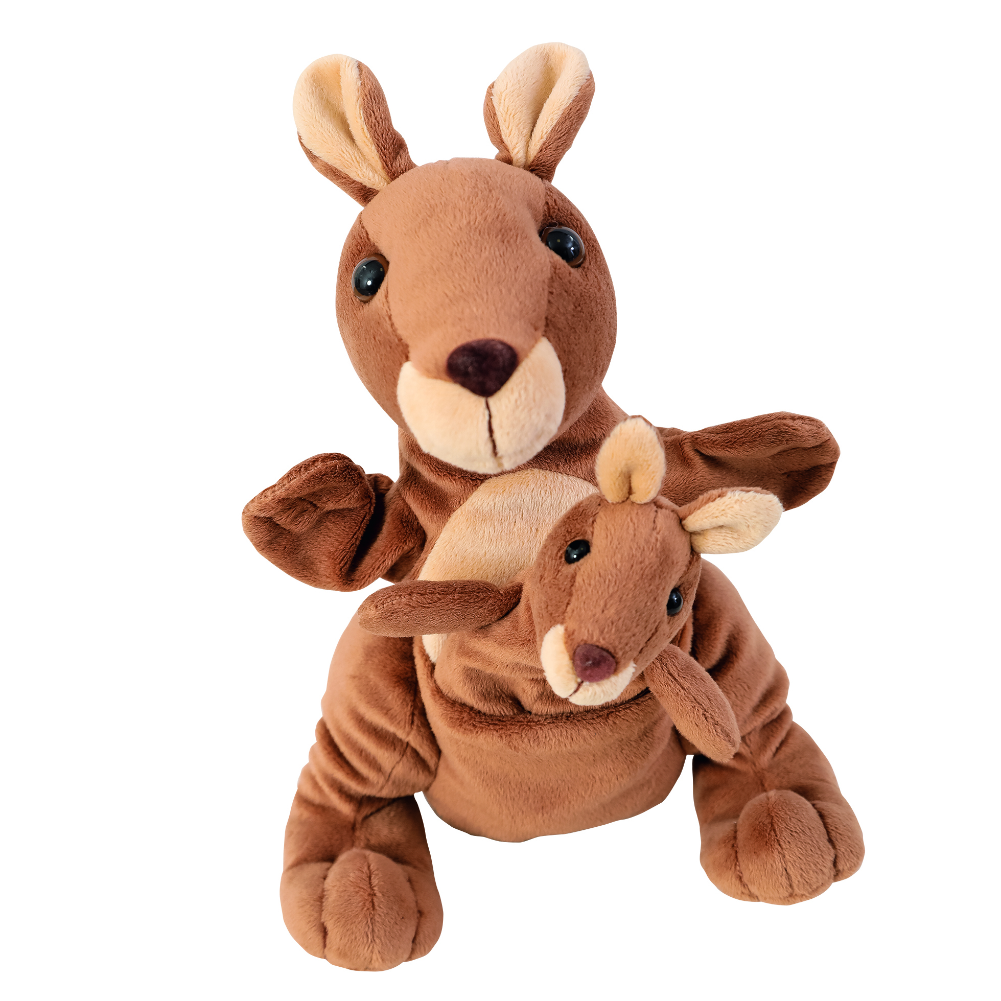 Geschichten Handpuppe Känguru Kanga & Fingerpuppe Juju - von Beleduc Geschichten Handpuppe Känguru Kanga & Fingerpuppe Juju - von Beleduc