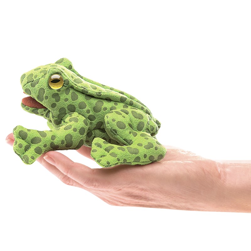 Folkmanis Mini Frog Finger Puppet Folkmanis Mini Frog Finger Puppet