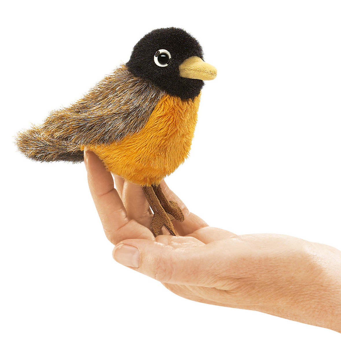 Folkmanis Mini Robin Finger Puppet Folkmanis Mini Robin Finger Puppet