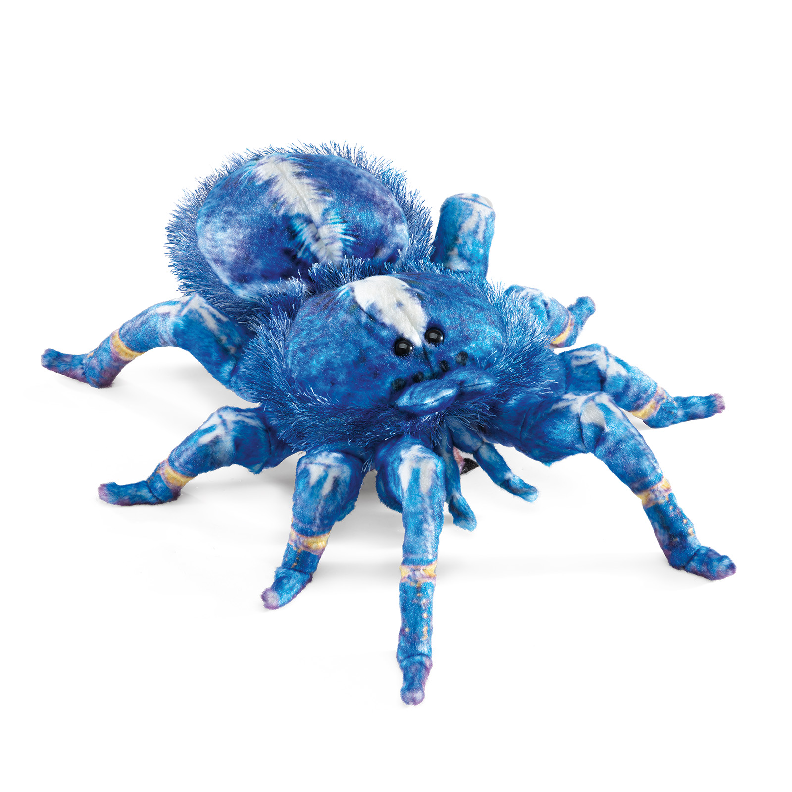 Folkmanis Blue Tarantula Hand Puppet Folkmanis Blue Tarantula Hand Puppet