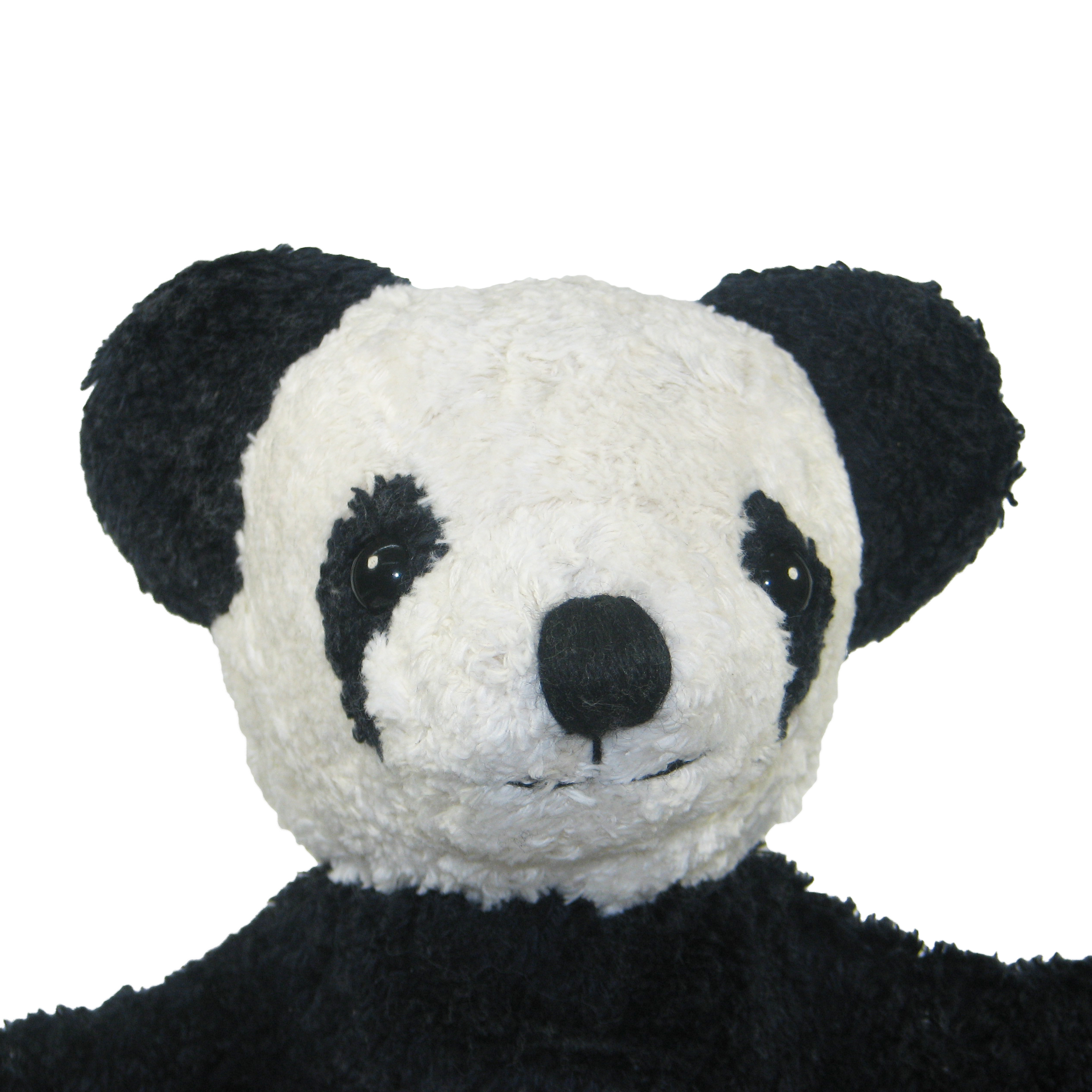 Handpuppe Panda - aus Naturmaterial - von Kallisto