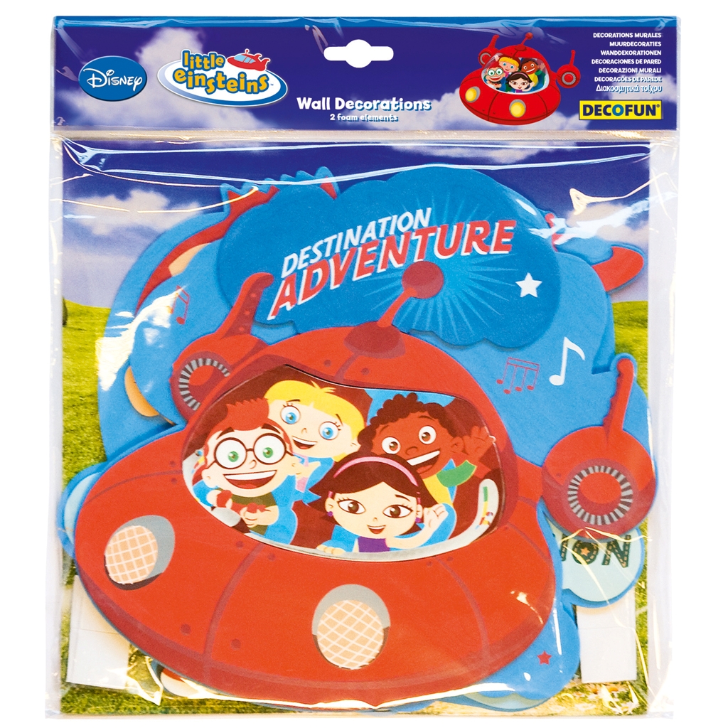 Little Einsteins wall decoration, two pcs. - Decofun Little Einsteins wall decoration, two pcs. - Decofun - Produktbild 2