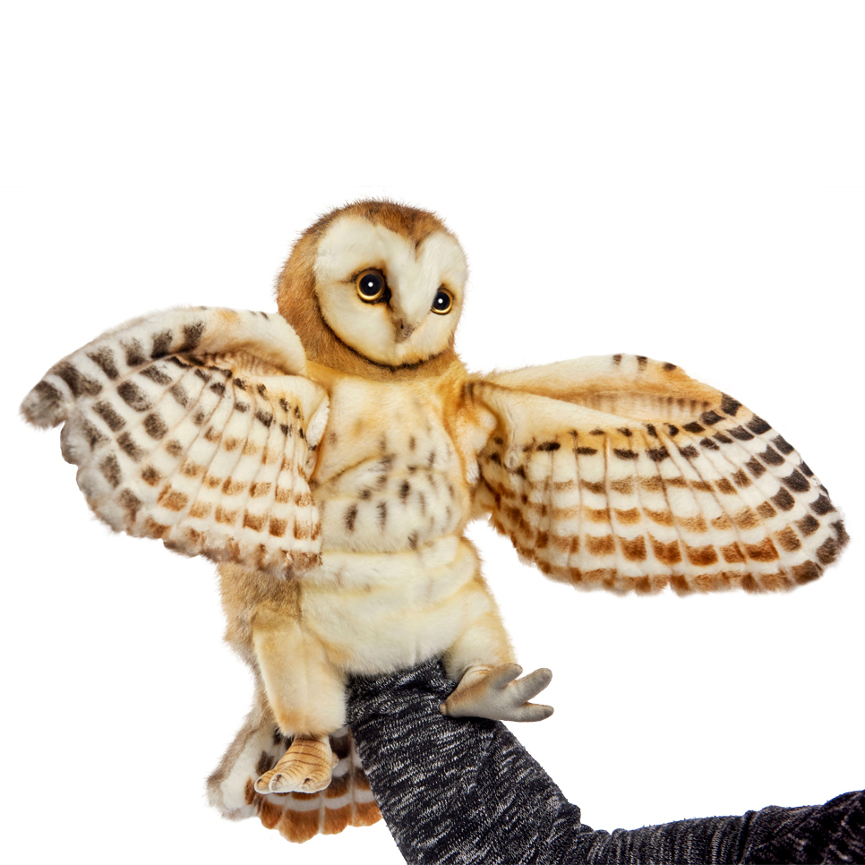 Schleiereule Handpuppe - Hansa Creation