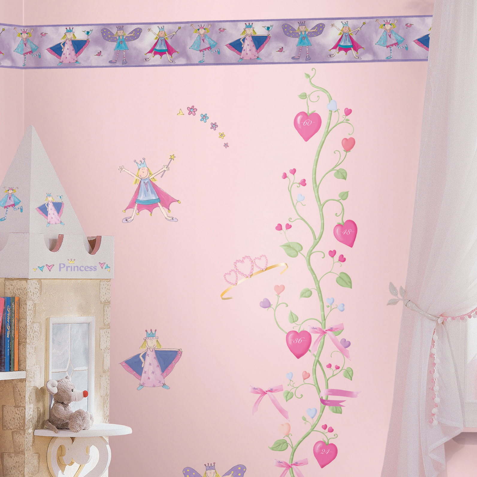 Fairy princess border - RoomMates for KiDS