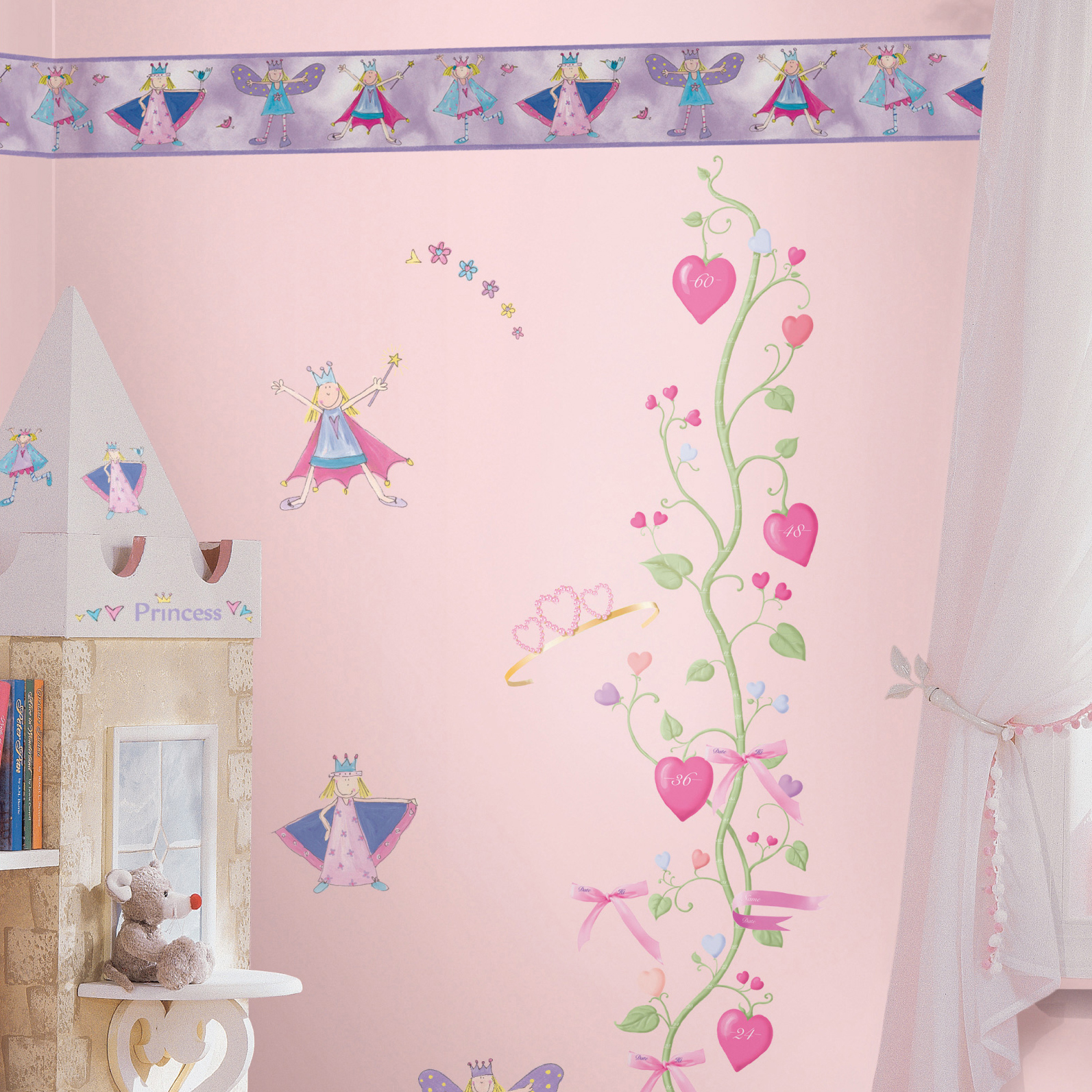Fairy Princess Bordüre - RoomMates for KiDS Fairy Princess Bordüre - RoomMates for KiDS