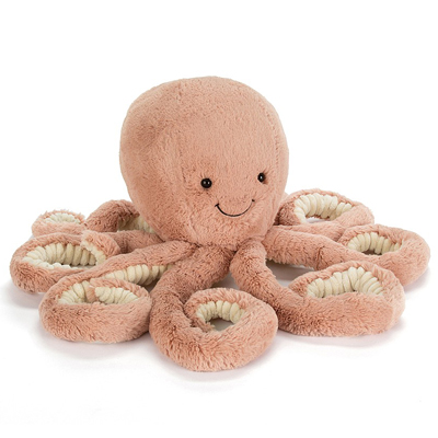 Jellycat Odell Octopus Little - Soft Cuddly Toy Jellycat Odell Octopus Little - Soft Cuddly Toy