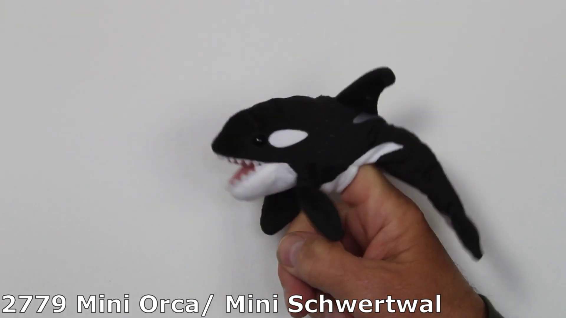 Video 1: Folkmanis Mini Orca Finger Puppet