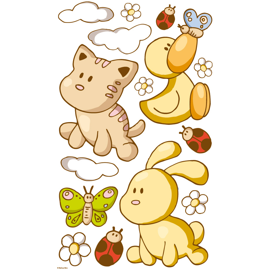 Streichelzoo Sticker-Sortiment - Dinico Streichelzoo Sticker-Sortiment - Dinico - Produktbild 3