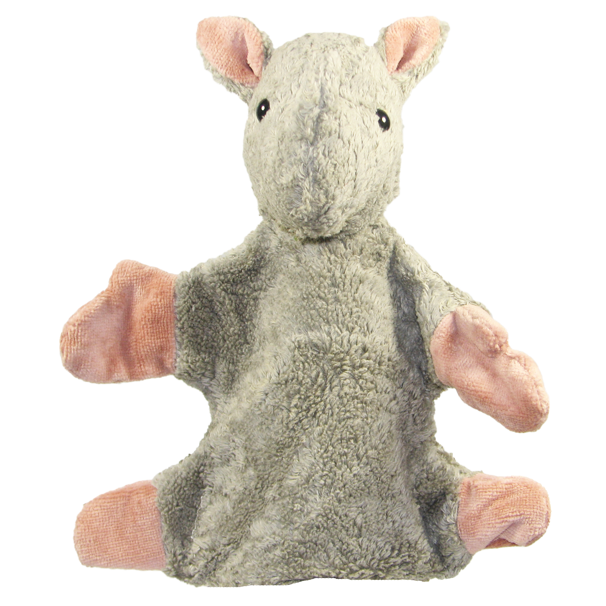 Hand puppet rhino - made of natural material - by Kallisto - Produktbild 2