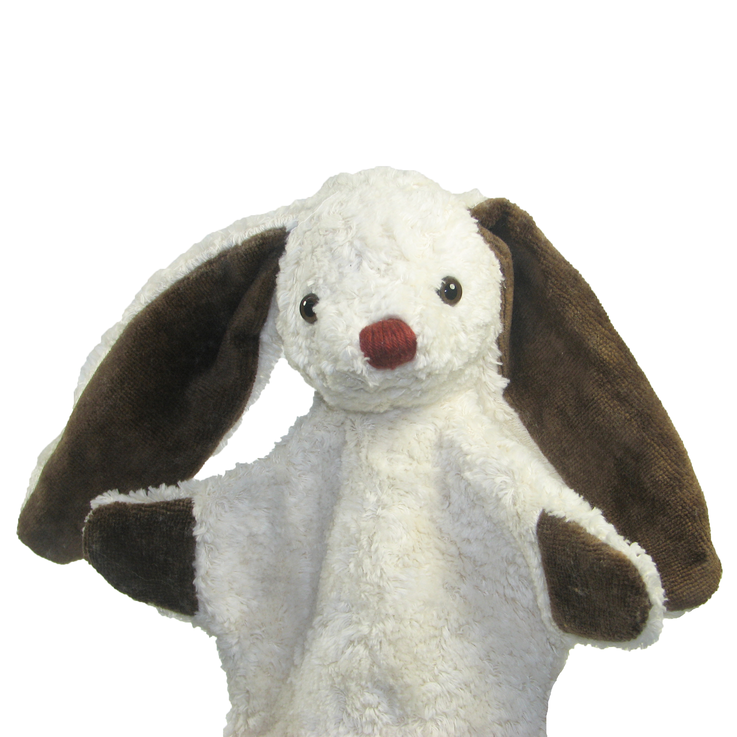 Hand puppet hare - made of natural material - by Kallisto