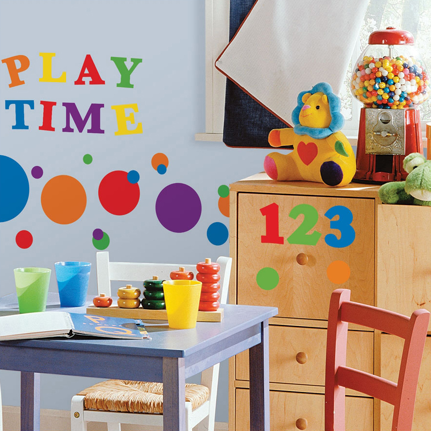 Colourful numbers appliques - RoomMates for KiDS Colourful numbers appliques - RoomMates for KiDS