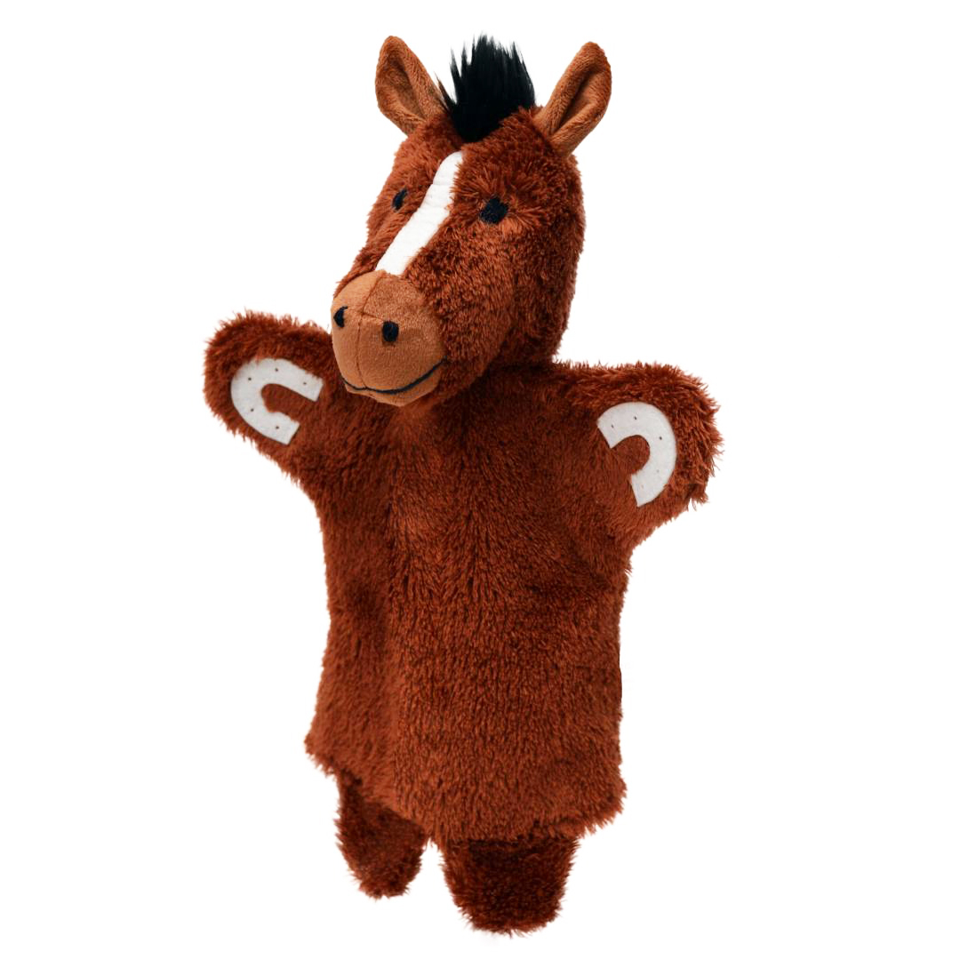 Hand puppet horse - Czech handicraft