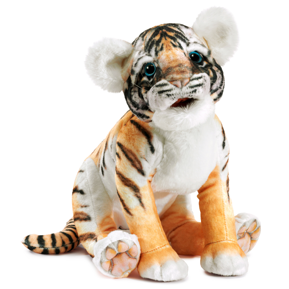 Folkmanis Handpuppe Baby Tiger