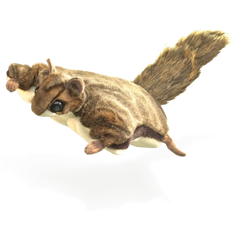 Folkmanis hand puppet flying squirrel