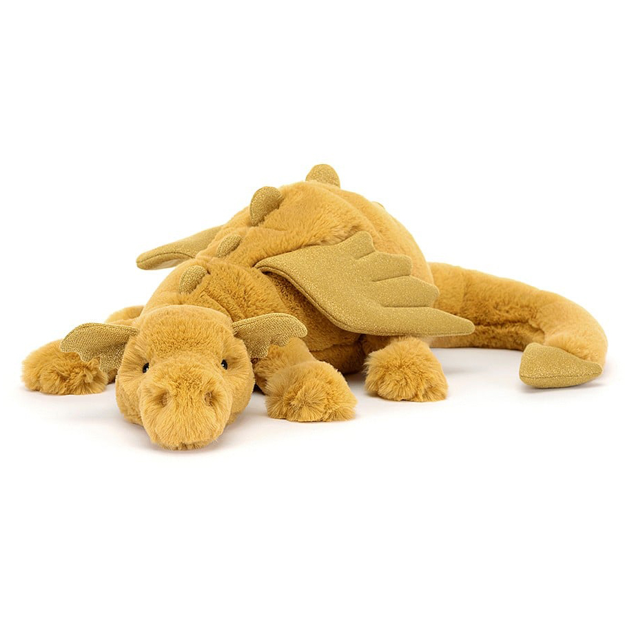 Golden Dragon Large - cuddly toy from Jellycat