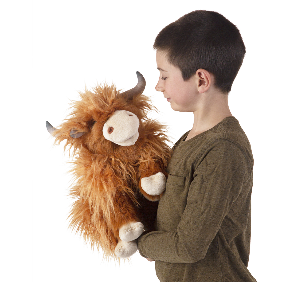 Folkmanis Handpuppe Schottisches Hochlandrind Folkmanis Handpuppe Schottisches Hochlandrind - Produktbild 4