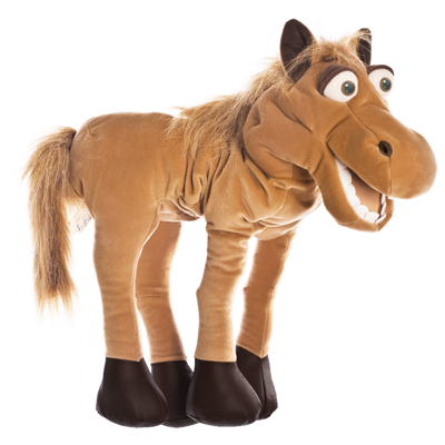 Living Puppets Handpuppe Helge das Pferd Living Puppets Handpuppe Helge das Pferd