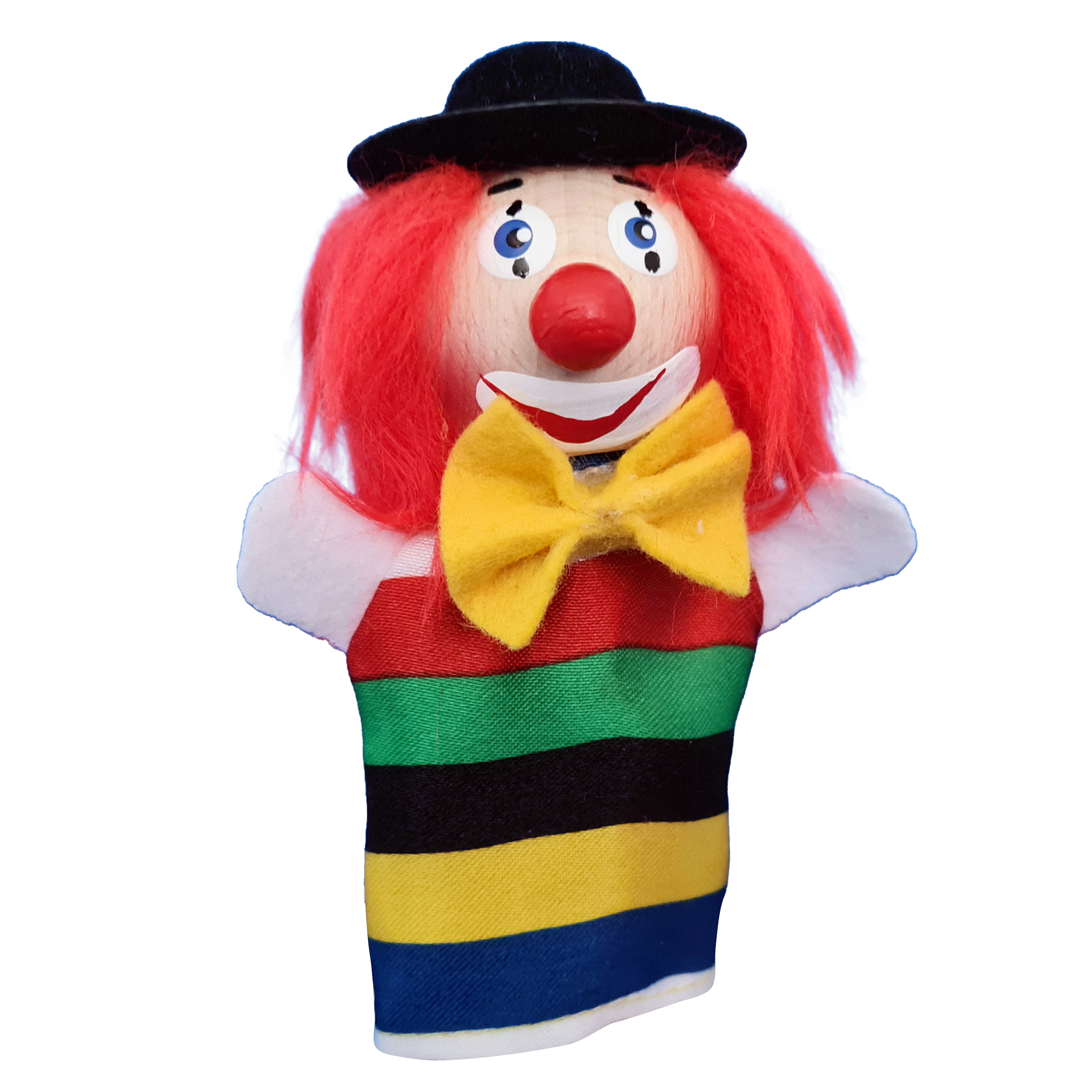 Finger puppet clown (laughing) - KERSA Fipu