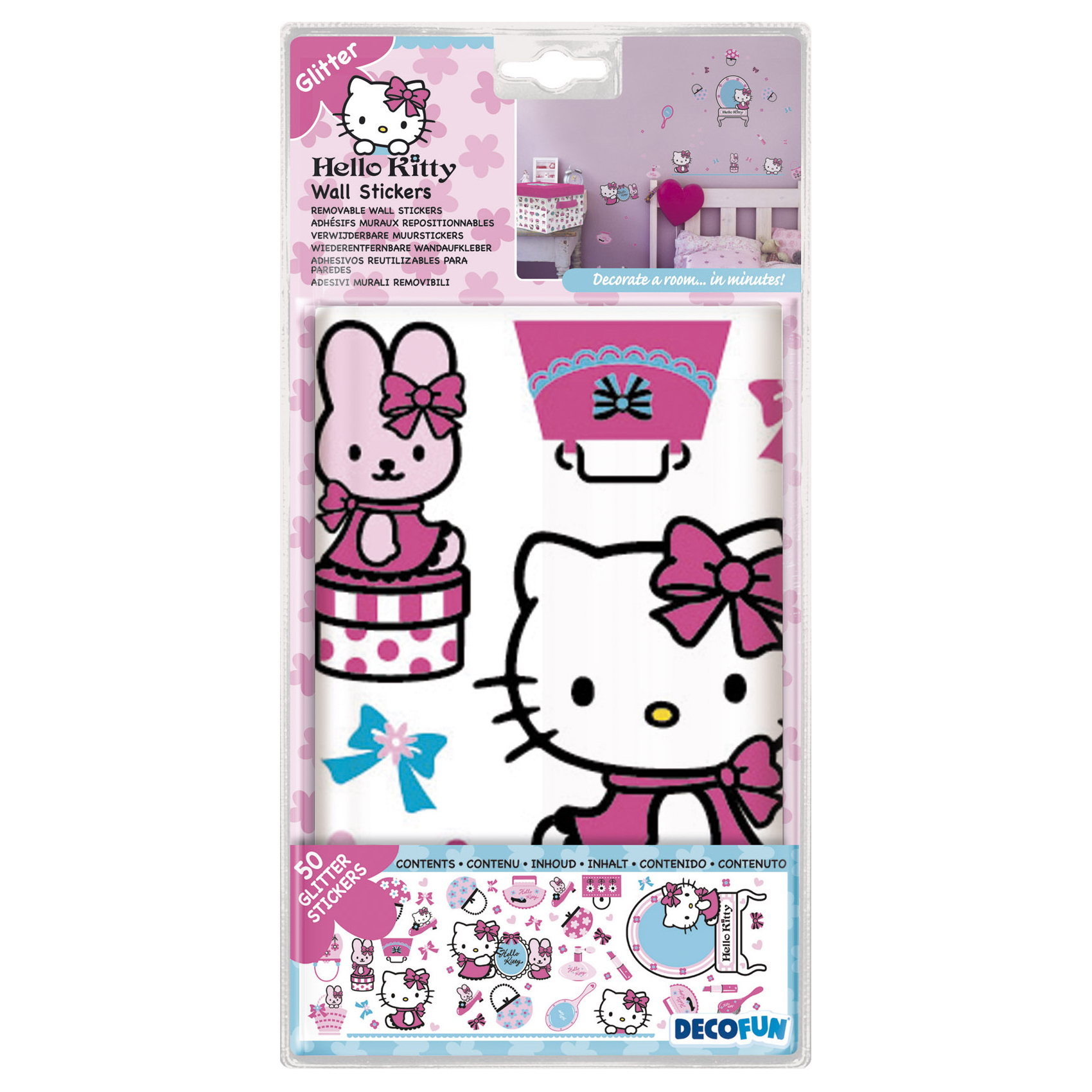 Hello Kitty appliques - Decofun Hello Kitty appliques - Decofun - Produktbild 2