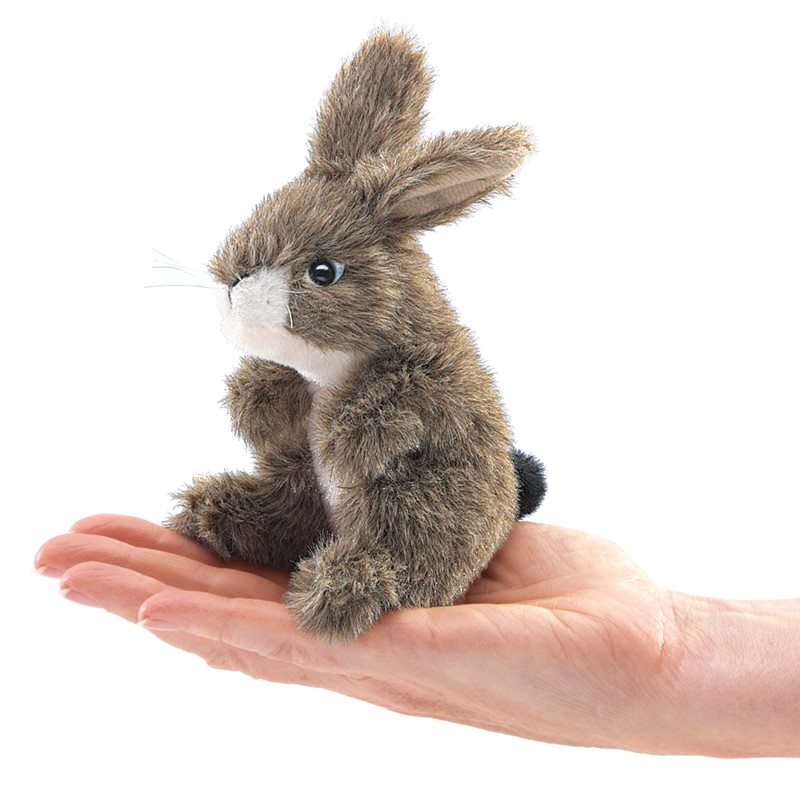 Folkmanis Mini Jack Rabbit Finger Puppet Folkmanis Mini Jack Rabbit Finger Puppet
