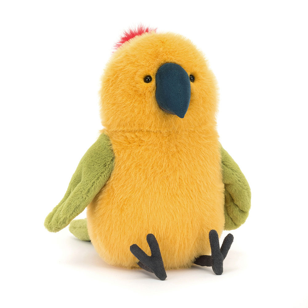 Jellycat Kuscheltier Papagei - Budgeby Parrot (Plüschtier)