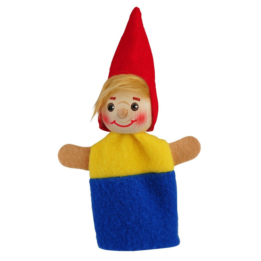 Finger puppet Rumpelchen red - KERSA Fipu