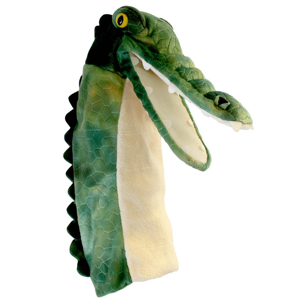 Long sleeved glove puppet crocodile - Puppet Company
