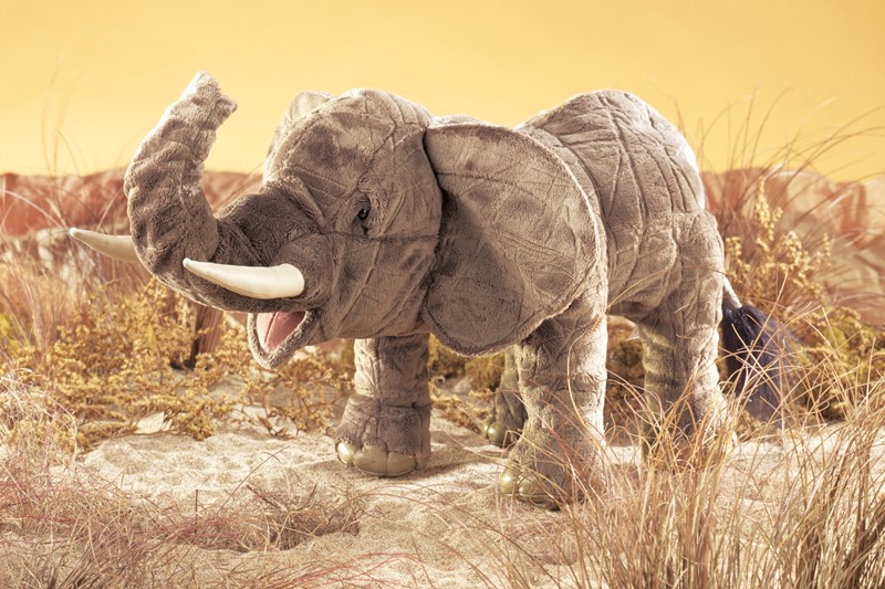 Folkmanis Elephant Hand Puppet Folkmanis Elephant Hand Puppet - Produktbild 3