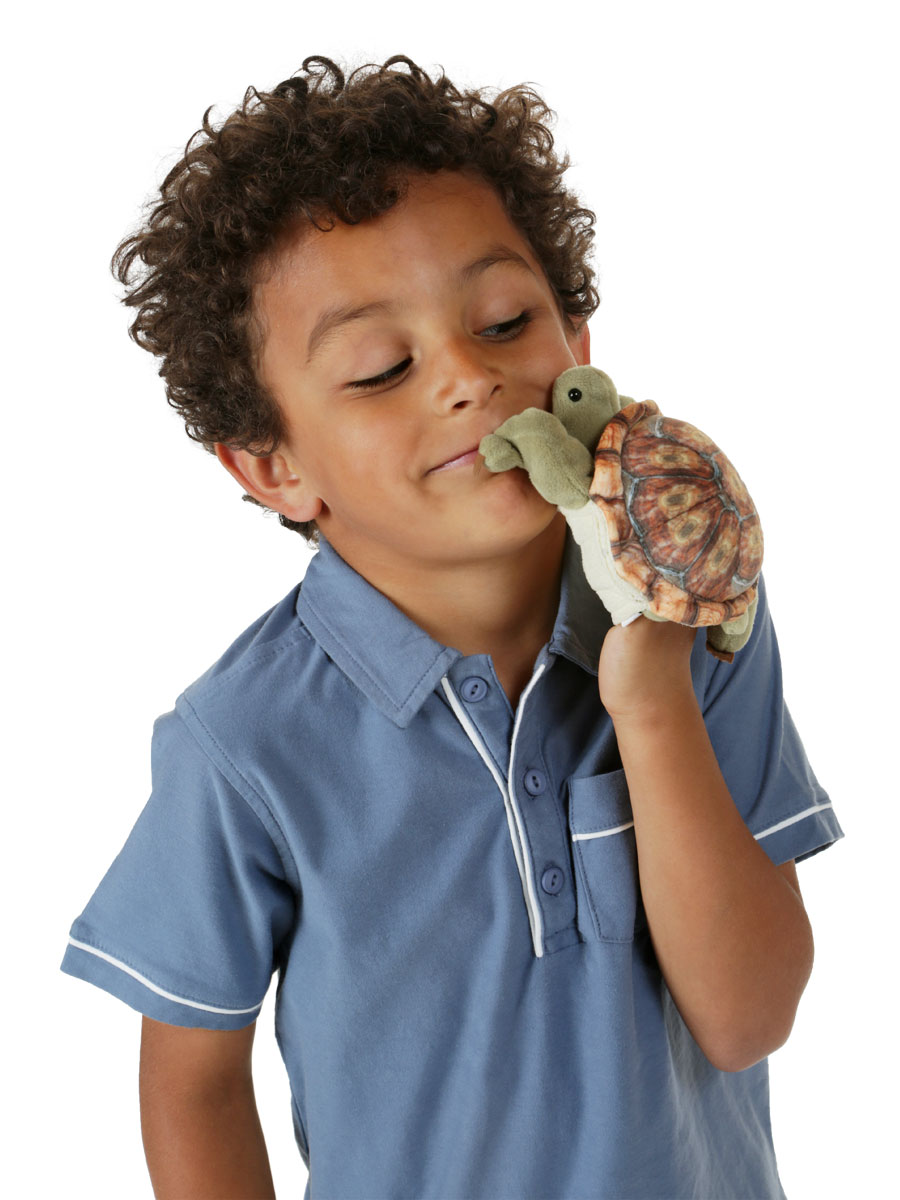 Folkmanis Fingerpuppe mini Landschildkröte Folkmanis Fingerpuppe mini Landschildkröte - Produktbild 5