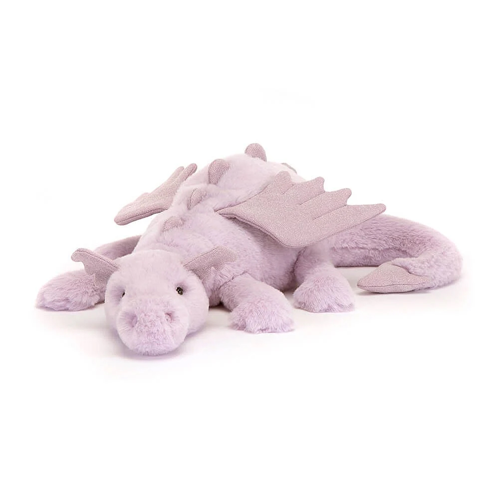 Drache - Jellycat Plüschfigur Lavender Dragon Large