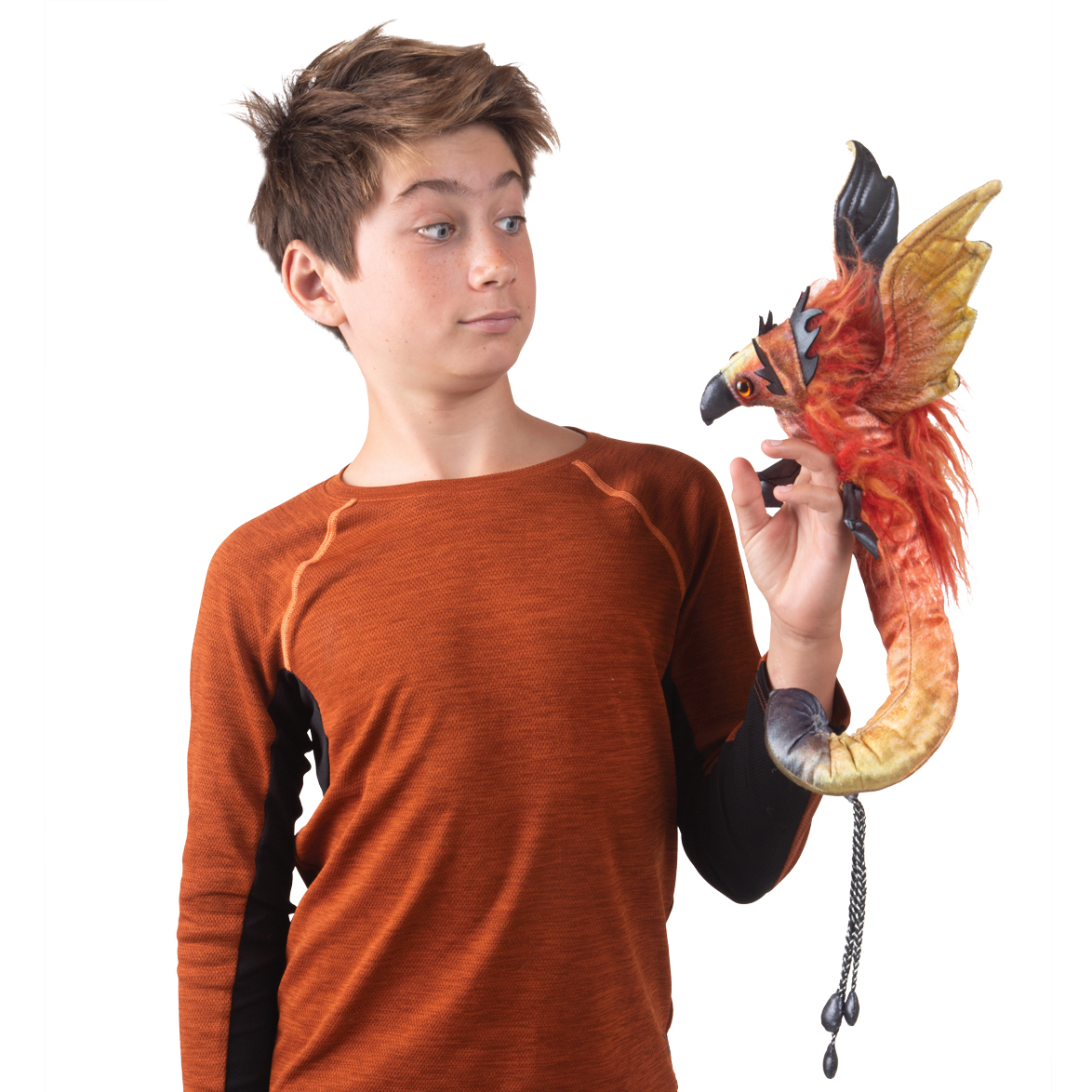 Folkmanis Fingerpuppe Feuervogel Armband Folkmanis Fingerpuppe Feuervogel Armband - Produktbild 4