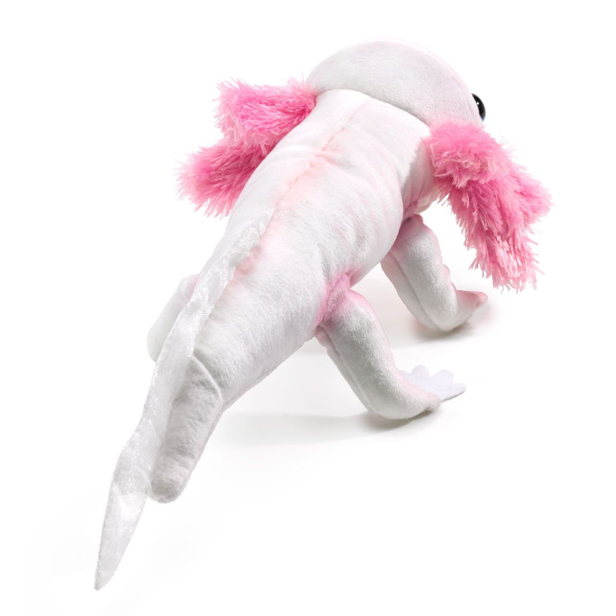 Folkmanis Large Axolotl, White Finger Puppet Folkmanis Large Axolotl, White Finger Puppet - Produktbild 4