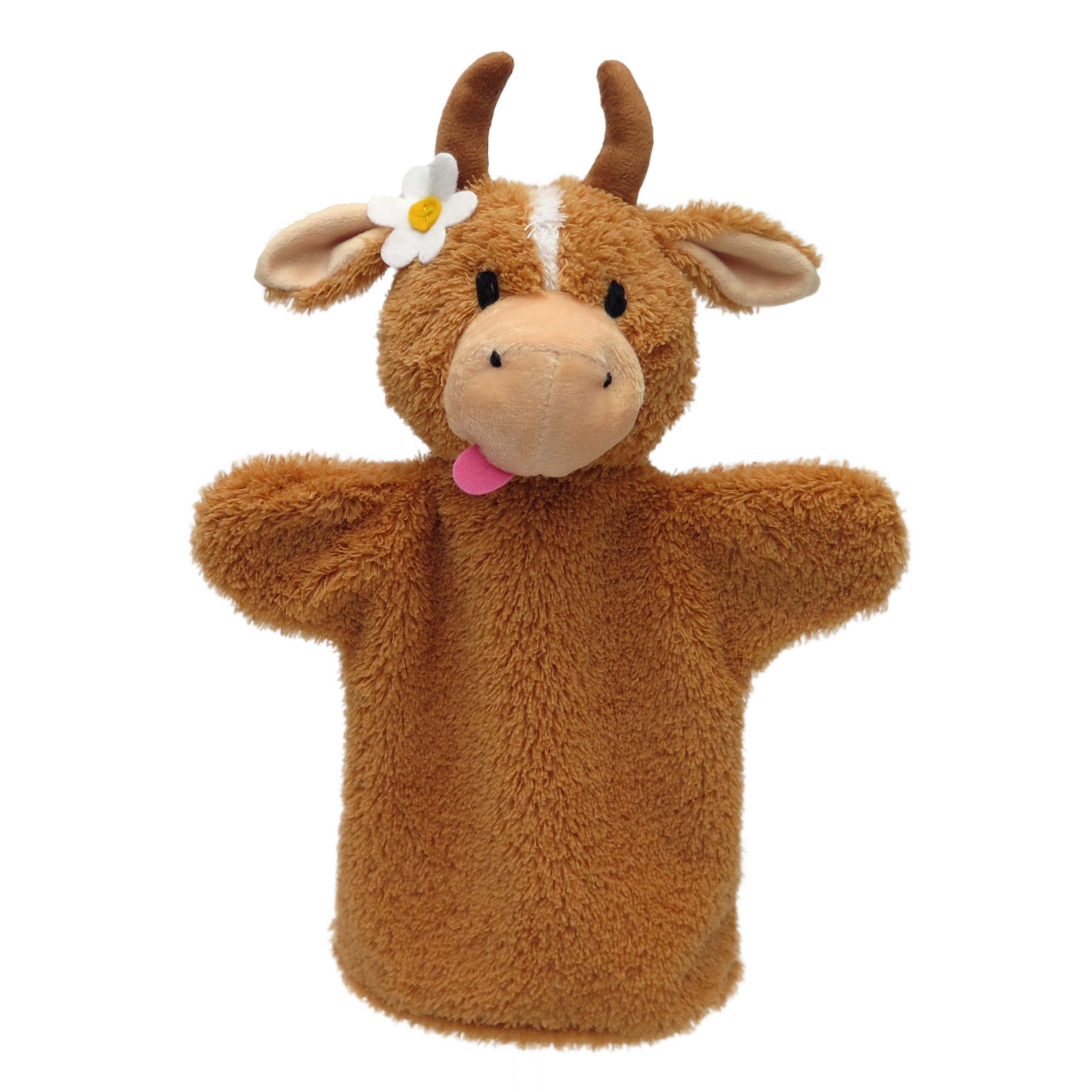 Punch and Judy Hand Puppet Cow - munabo Punch and Judy Cow Hand Puppet for Puppet Theatre | munabo