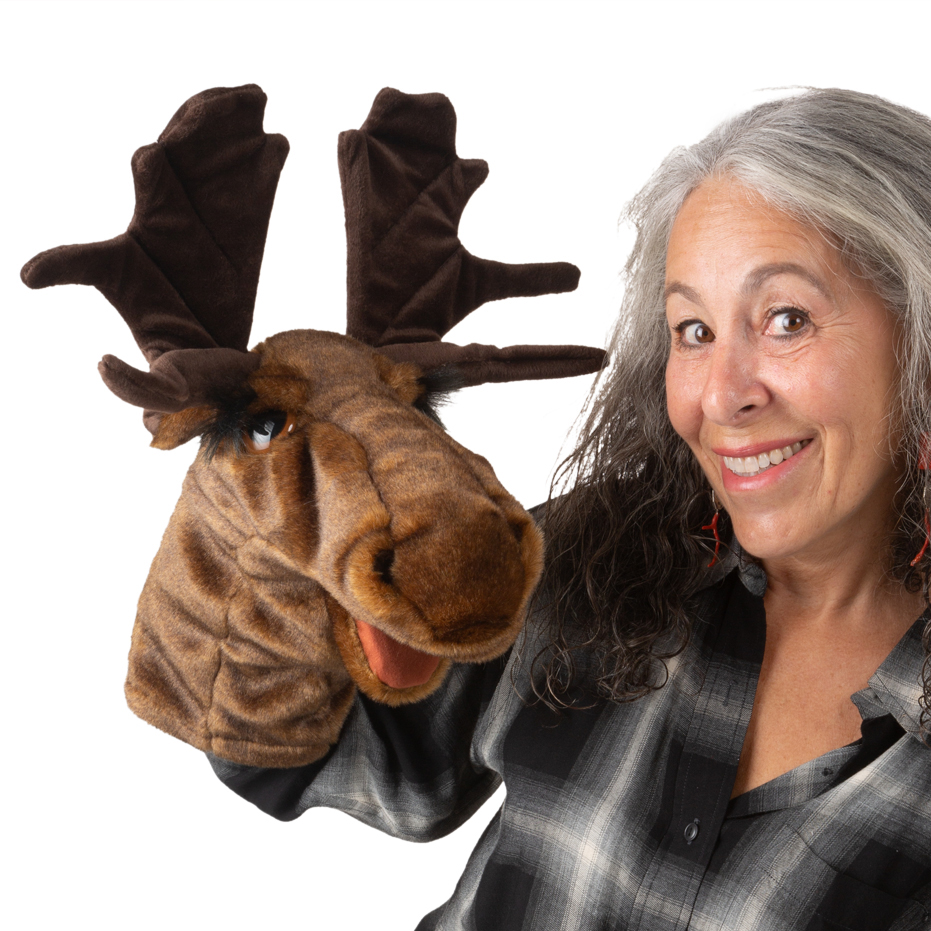 Folkmanis Moose Hand Puppet (Stage Puppet) Folkmanis Moose Hand Puppet (Stage Puppet) - Produktbild 3