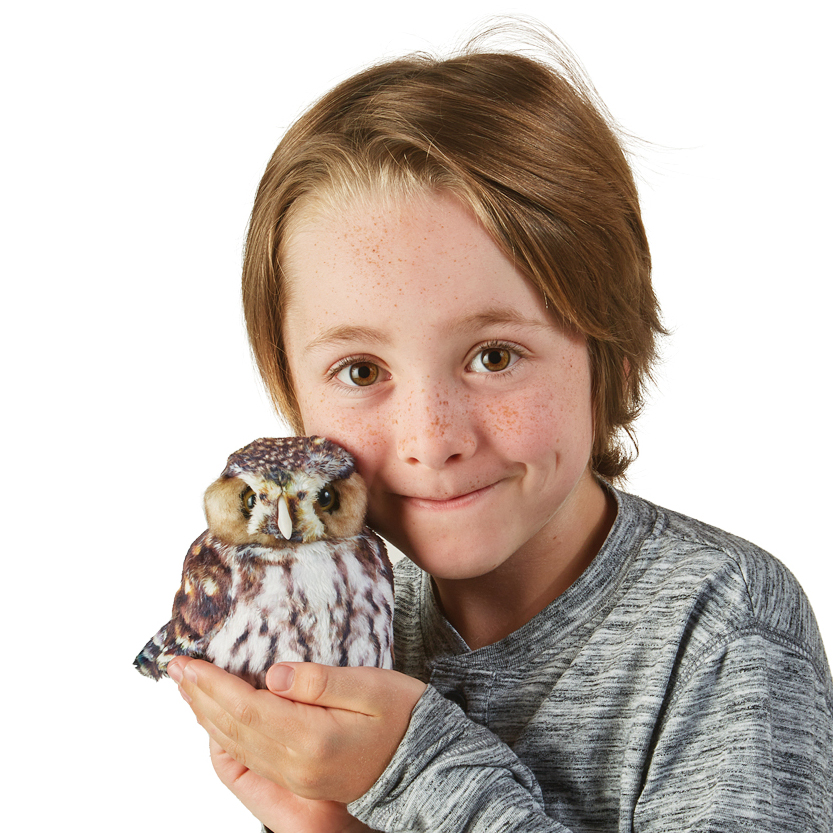 Folkmanis Pygmy Owl Hand Puppet Folkmanis Pygmy Owl Hand Puppet - Produktbild 6