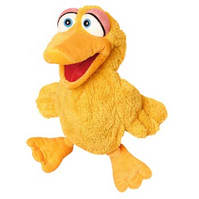 Living Puppets Handpuppe Giesela die Ente Living Puppets Handpuppe Giesela die Ente