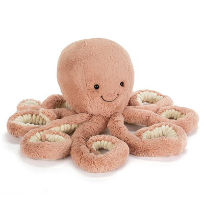 Krake - Jellycat Plüschfigur Odell Octopus Large