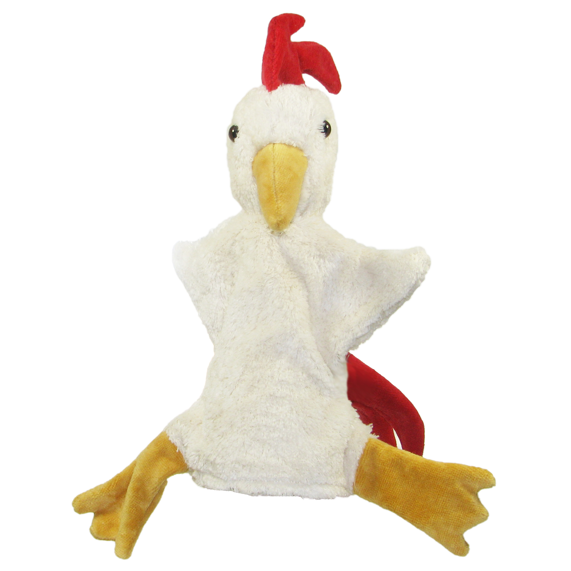 Hand puppet rooster - made of natural material - by Kallisto - Produktbild 2