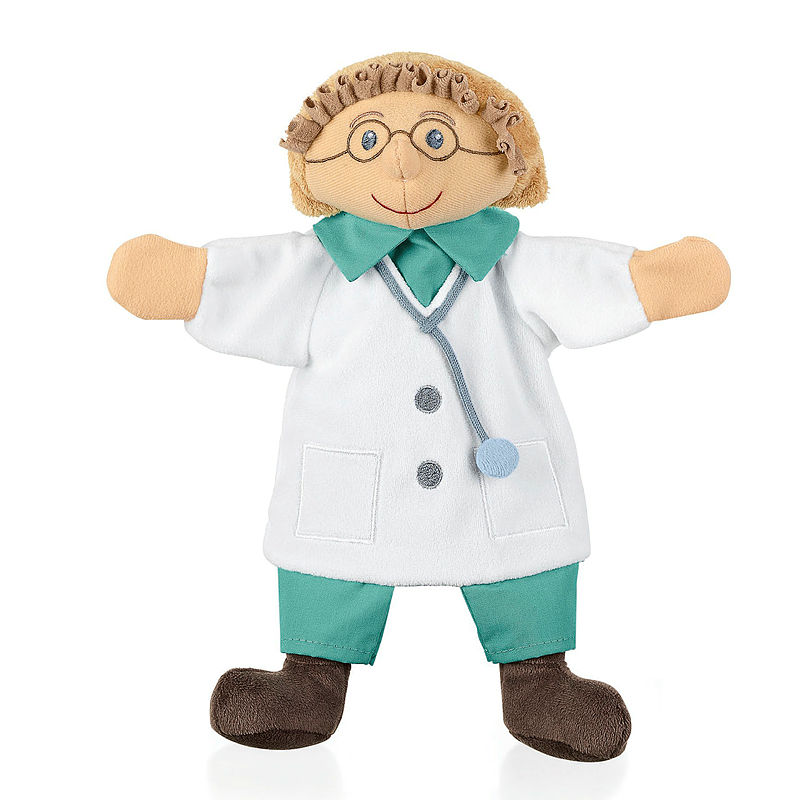 Doctor - hand puppet for babies by Sterntaler