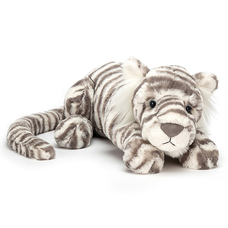 Schneetiger - Jellycat Plüschfigur Sacha Snow Tiger Little