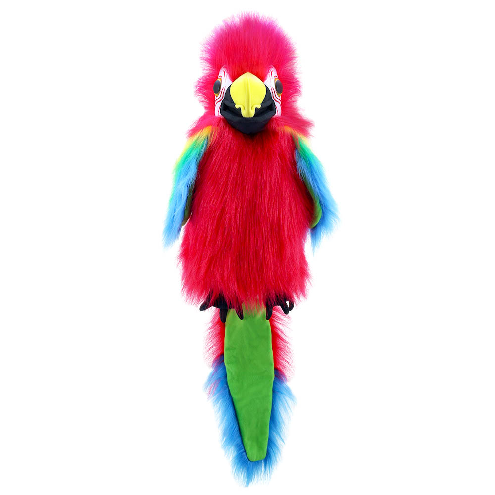 Hand puppet Amazon Macaw - with sound - Puppet Company