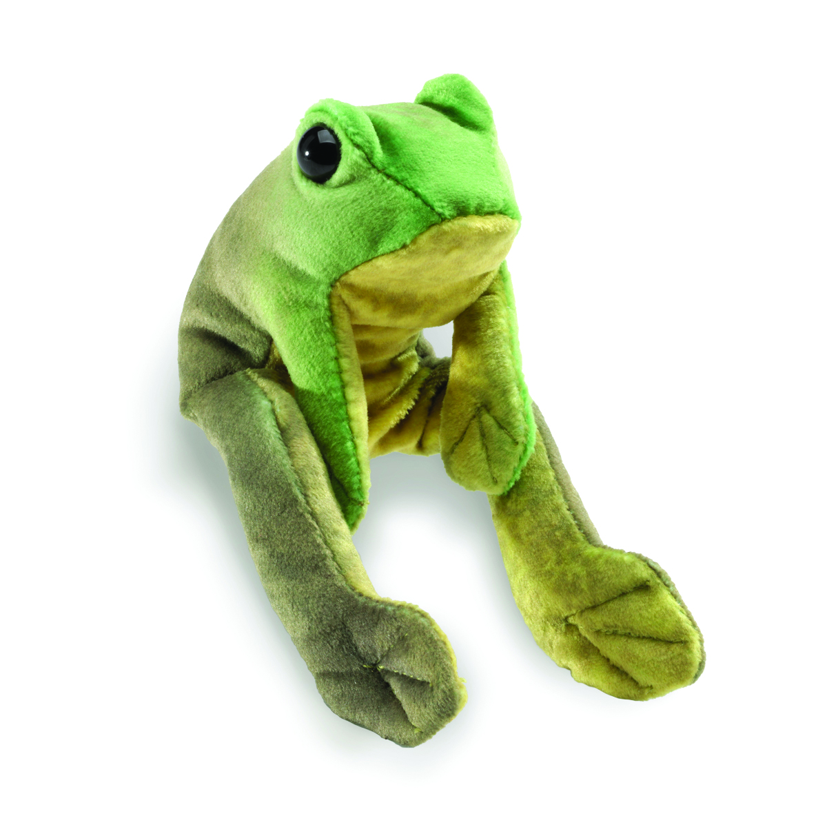 Folkmanis Fingerpuppe mini sitzender Frosch Folkmanis Fingerpuppe mini sitzender Frosch - Produktbild 2
