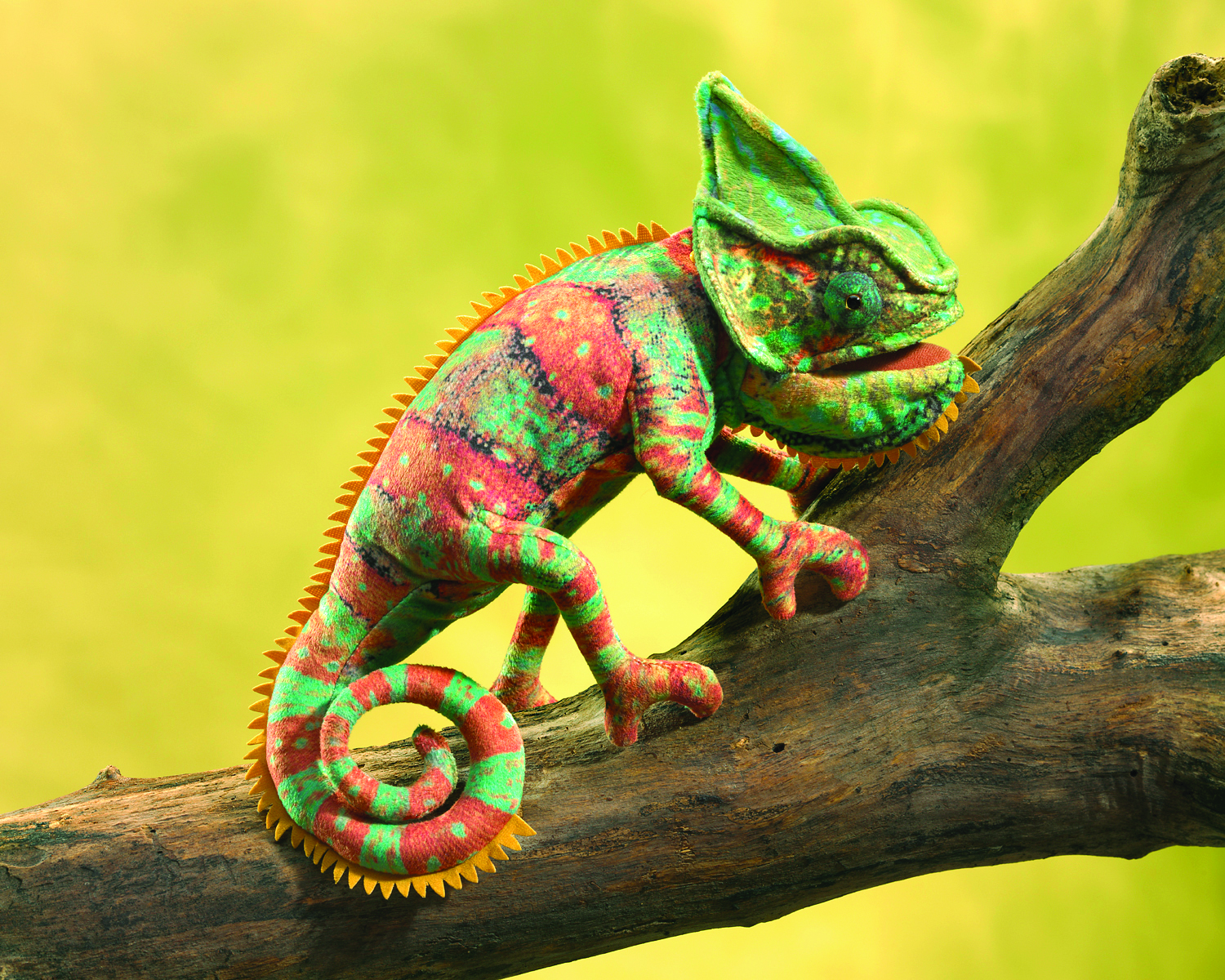 Folkmanis Small Chameleon Hand Puppet Folkmanis Small Chameleon Hand Puppet - Produktbild 5