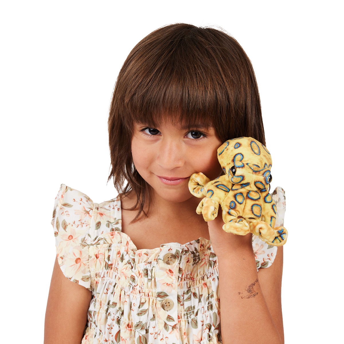 Folkmanis Mini Blue-Ringed Octopus Finger Puppet Folkmanis Mini Blue-Ringed Octopus Finger Puppet - Produktbild 7