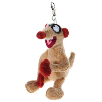 Plush keychain Henry the meerkat - by Heunec Plush keychain Henry the meerkat - by Heunec