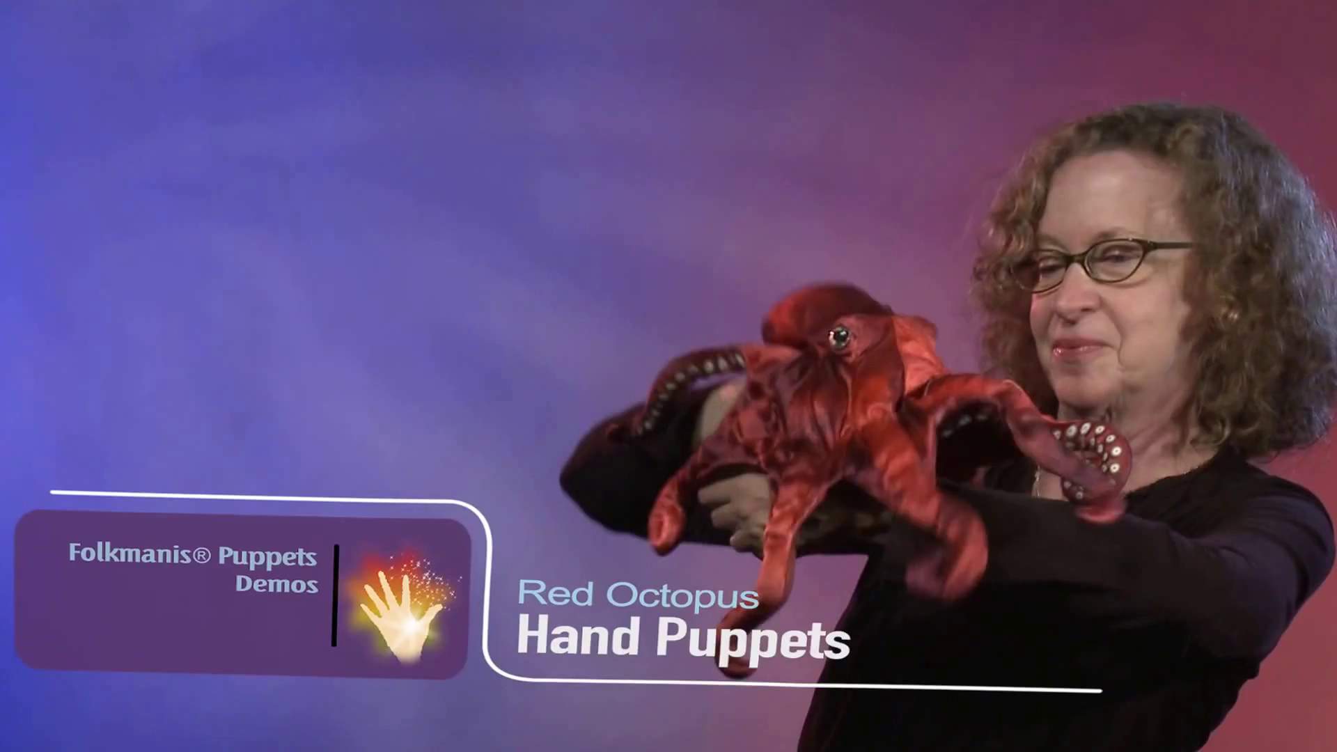 Video 1: Folkmanis Red Octopus Hand Puppet