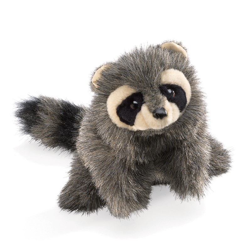 Folkmanis hand puppet baby raccon