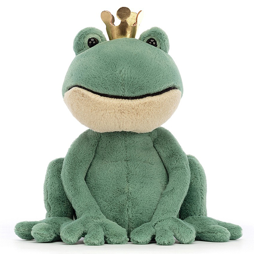Jellycat Cuddly Toy Frog Prince - Fabian Frog Prince (Plush Toy) Jellycat Cuddly Toy Frog Prince - Fabian Frog Prince (Plush Toy) - Produktbild 4