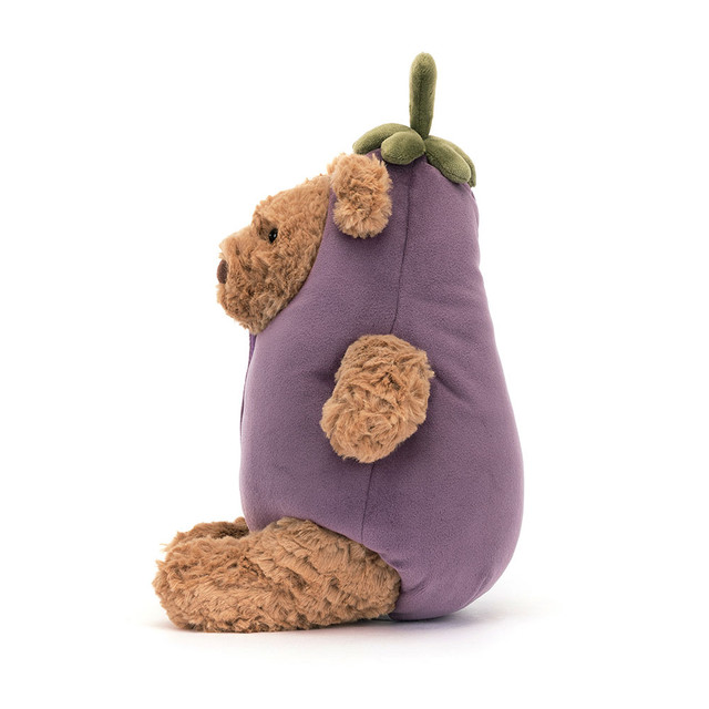 Jellycat Kuscheltier Bär - Bartholomew Bear Aubergine (Plüschtier) Jellycat Kuscheltier Bär - Bartholomew Bear Aubergine (Plüschtier) - Produktbild 2
